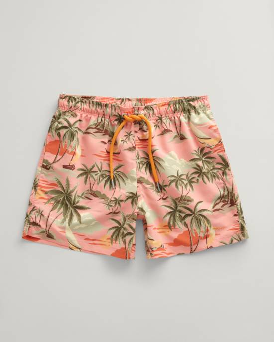 GANT HAWAII PRINT SWIM SHORTS