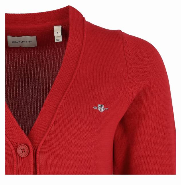 GANT Klassischer Baumwoll-Cardigan