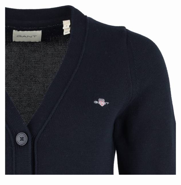 GANT Klassischer Baumwoll-Cardigan