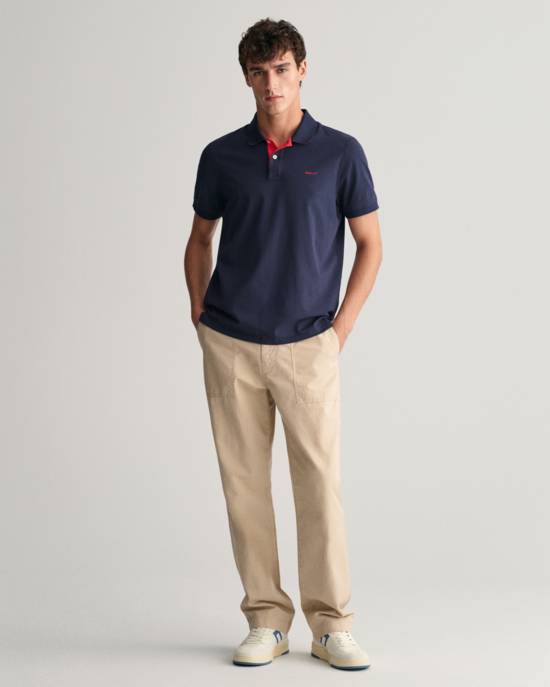 GANT Kontrast Piqué Poloshirt