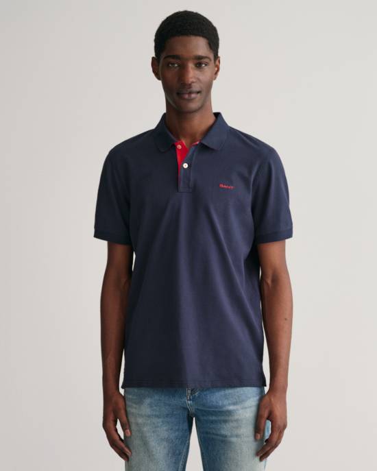 GANT Kontrast Piqué Poloshirt