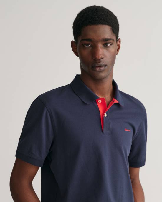 GANT Kontrast Piqué Poloshirt