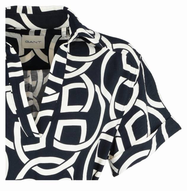 GANT Monogram Kurzarm-Kaftan