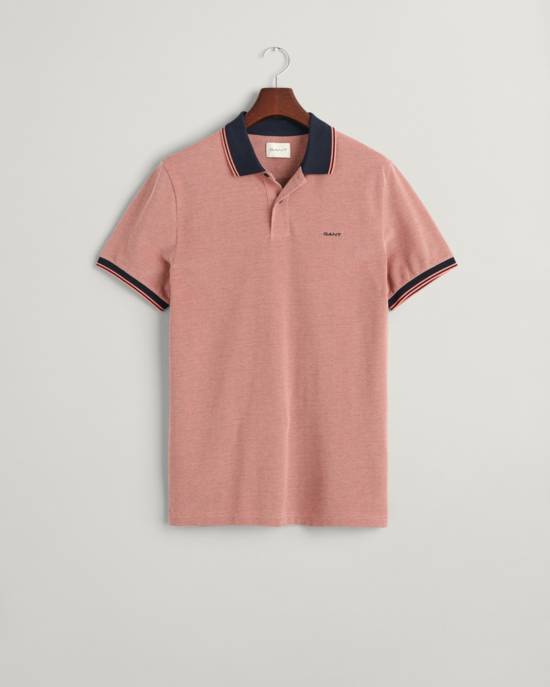 GANT Oxford Piqué Poloshirt in 4 Farben