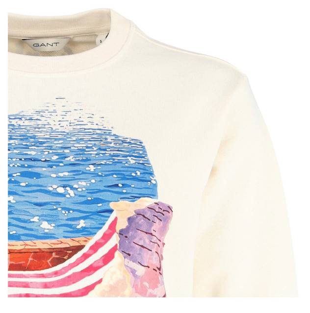 GANT Scenery Print Rundhals-Sweatshirt