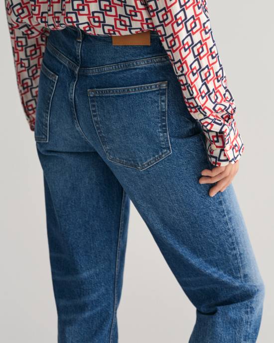 GANT Straight Cropped Jeans