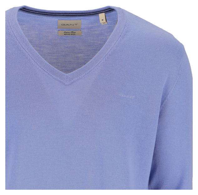 GANT V-Neck Pullover Aus Extrafeiner Merinowolle