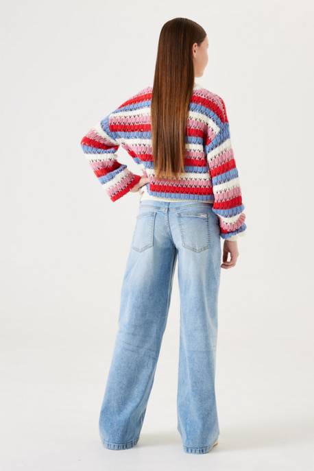 GARCIA Gestreifter Pullover