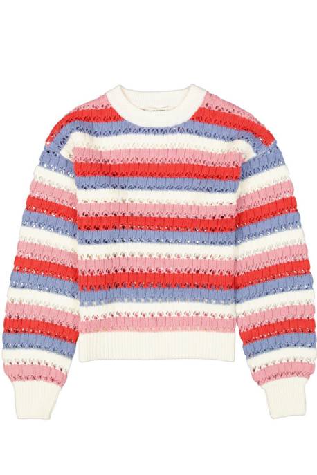 GARCIA Gestreifter Pullover