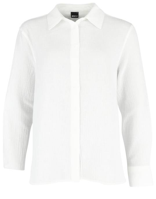 ginatricot Musselin-Shirt "Gauze"
