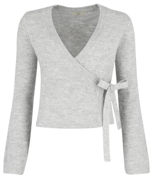 Ginatricot Wickel-Strickcardigan