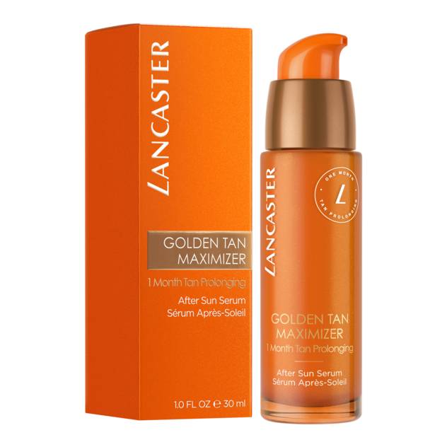 LANCASTER "Golden Tan Maximizer" After Sun Serum Gesicht 30 Ml