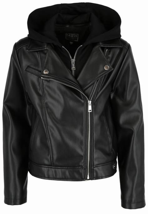 GUESS Kunstleder-Bikerjacke
