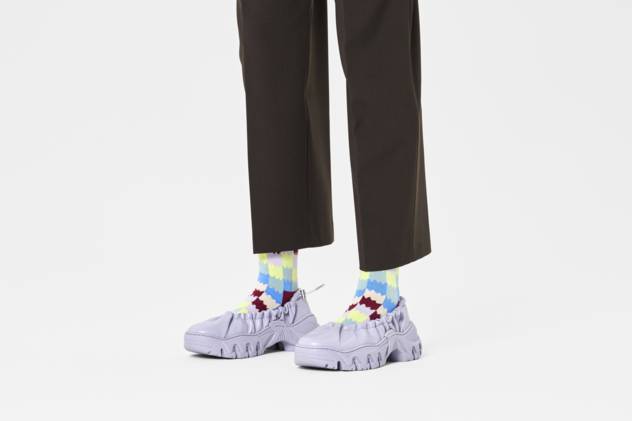 Happy Socks Dizzy Check Sock