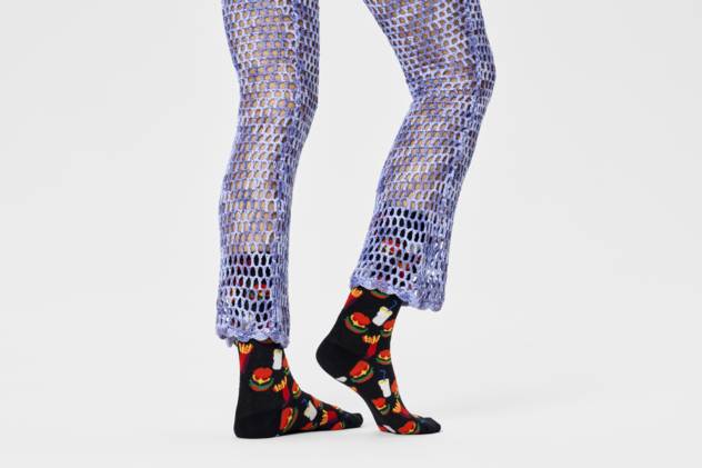 Happy Socks Hamburger Sock