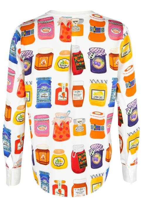 HERZEN'S ANGELEGENHEIT Seidenbluse