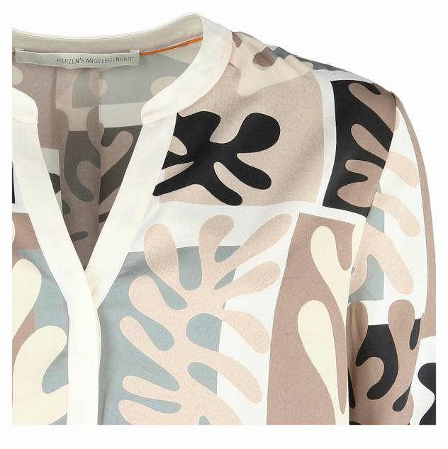 HERZEN'S ANGELEGENHEIT Seidenbluse