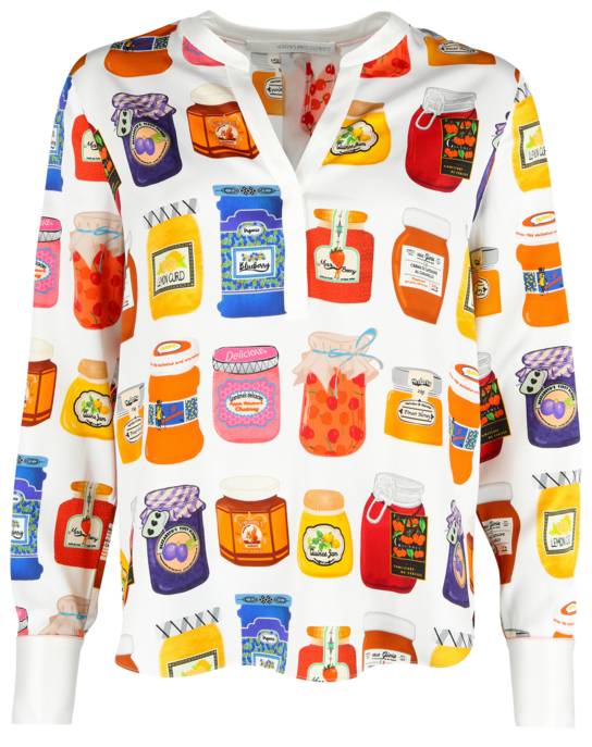 HERZEN'S ANGELEGENHEIT Seidenbluse