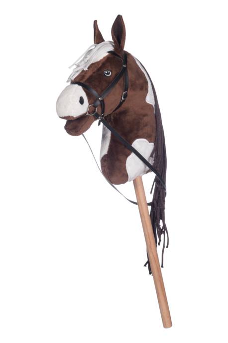 HKM Hobby Horse braun/weiß "Trixi"