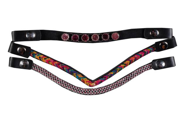 HKM Stirnbänder -Hobby Horsing- 3er Set