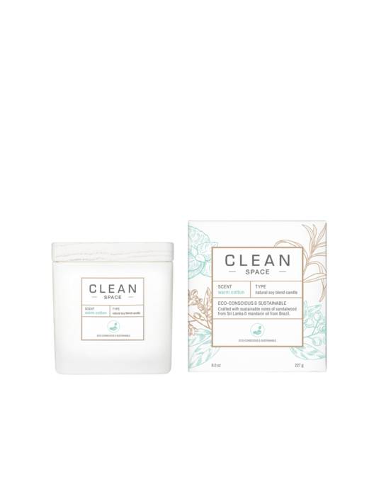 CLEAN RESERVE "Home Collection" Warm Cotton Kerze 227 G
