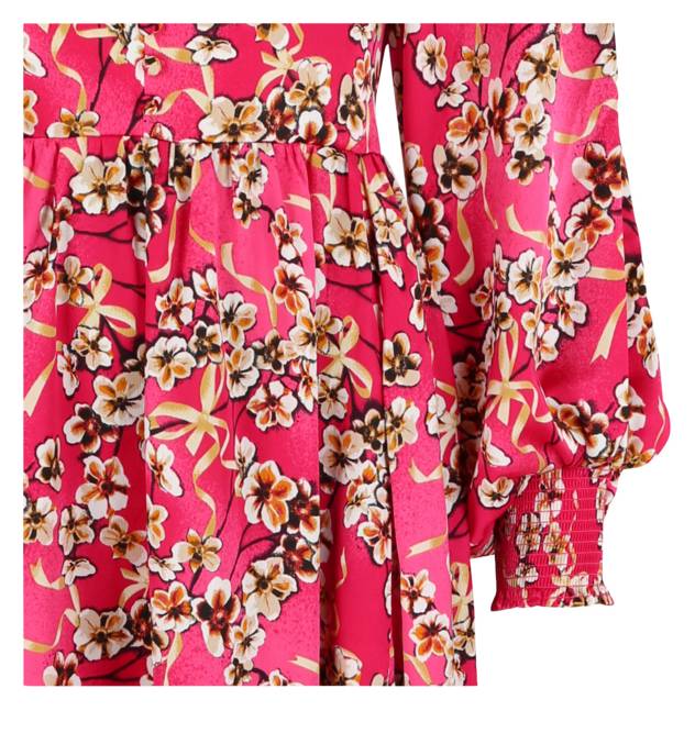 HUGO Maxikleid Mit Blumenprint