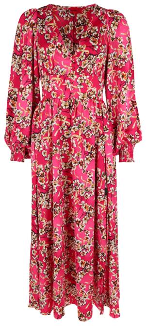 HUGO Maxikleid mit Blumenprint
