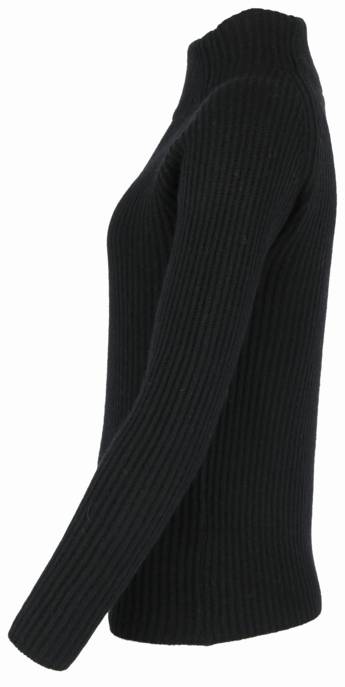 In Linea Kaschmir Stehbund-Pullover