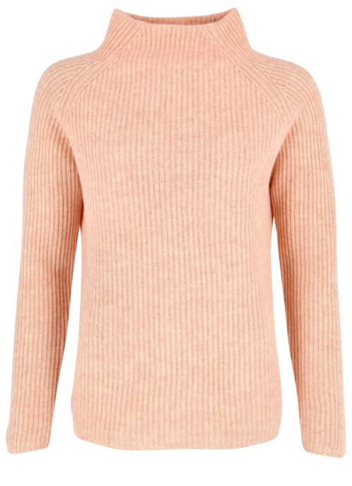 In Linea Kaschmir Stehbund-Pullover