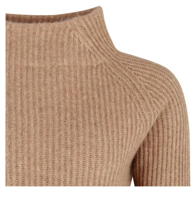 In Linea Kaschmir Stehbund-Pullover