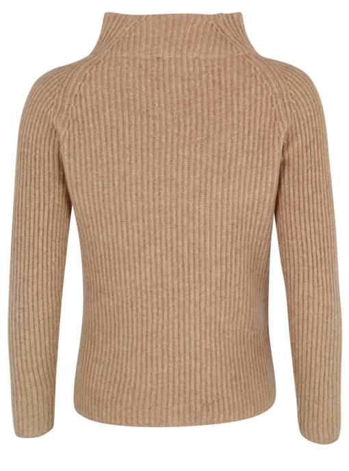 In Linea Kaschmir Stehbund-Pullover