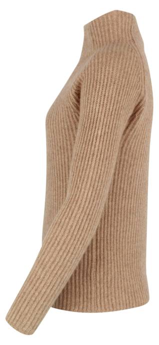 In Linea Kaschmir Stehbund-Pullover