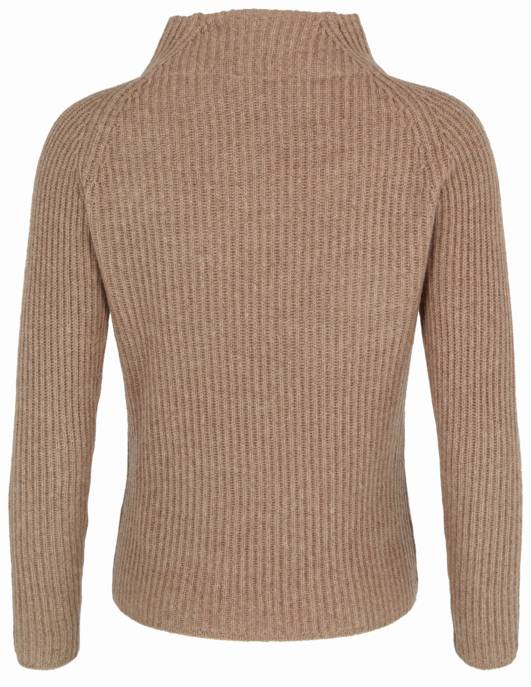 In Linea Kaschmir Stehbund-Pullover