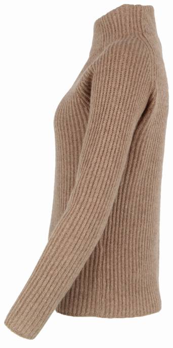 In Linea Kaschmir Stehbund-Pullover