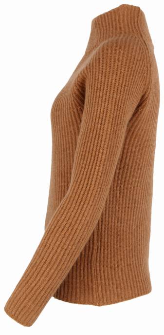 In Linea Kaschmir Stehbund-Pullover