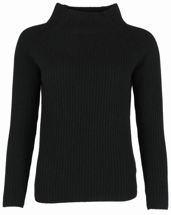 In Linea Kaschmir Stehbund-Pullover