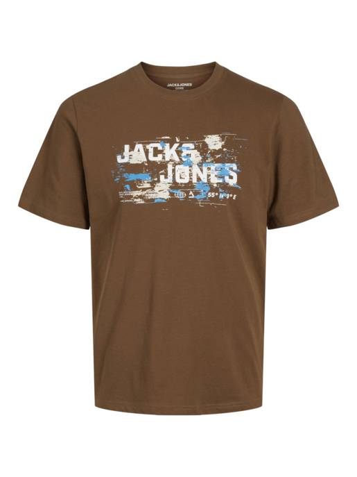 JACK&JONES JCOOUTDOOR LOGO TEE SS CREW NECK SN