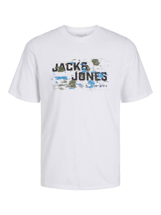 JACK&JONES JCOOUTDOOR LOGO TEE SS CREW NECK SN