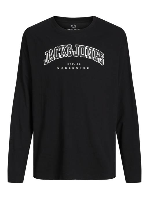 JACK&JONES JJECALEB VARSITY TEE LS O-NECK JNR