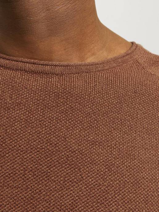 JACK&JONES JJEHILL KNIT CREW NECK NOOS