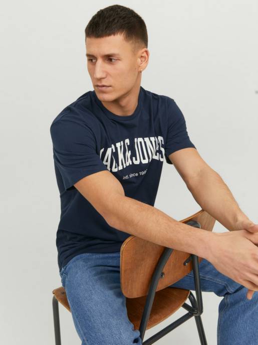 JACK&JONES JJEJOSH TEE SS CREW NECK NOOS