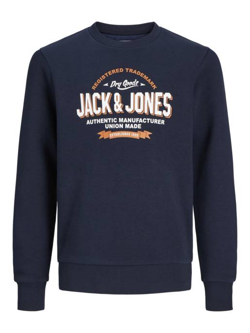 JACK&JONES JJELOGO SWEAT CREW 2 COL 24/25 NOOS MNI