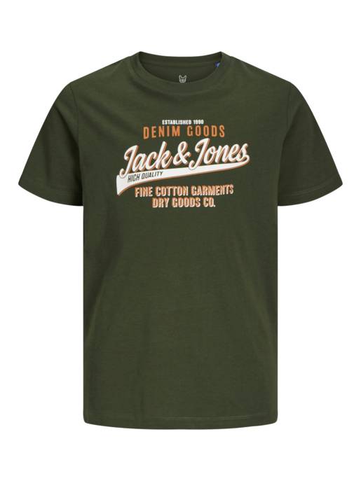 JACK&JONES JJELOGO TEE SS O-NECK 2 COL S NOOS JNR