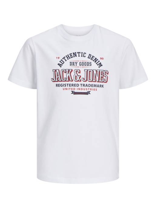 JACK&JONES JJELOGO TEE SS O-NECK 2 COL S NOOS JNR