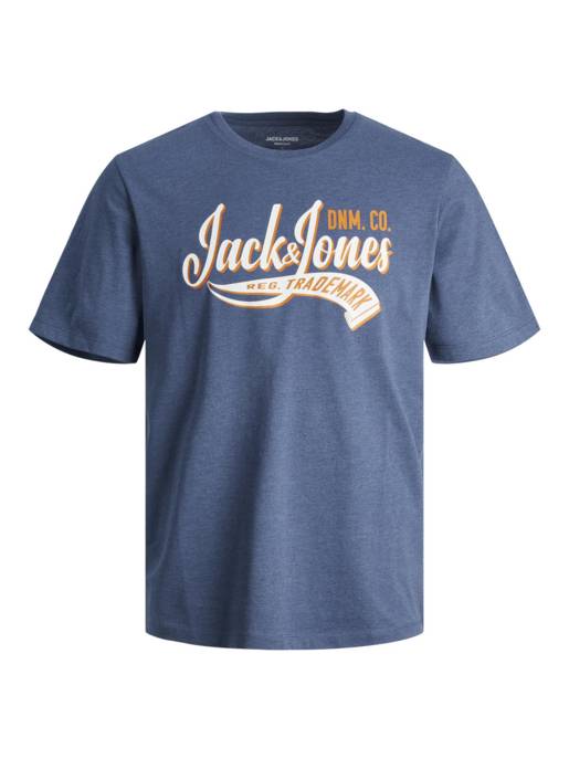 JACK&JONES JJELOGO TEE SS O-NECK 2 COL SS24 SN