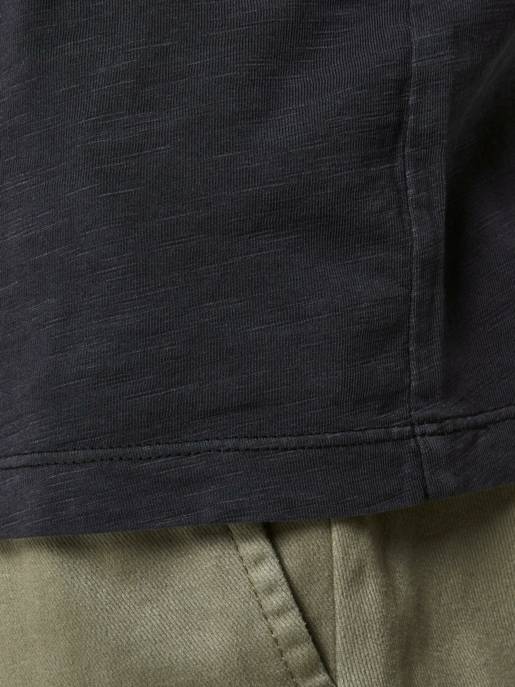 JACK&JONES JJESPLIT NECK TEE SS NOOS