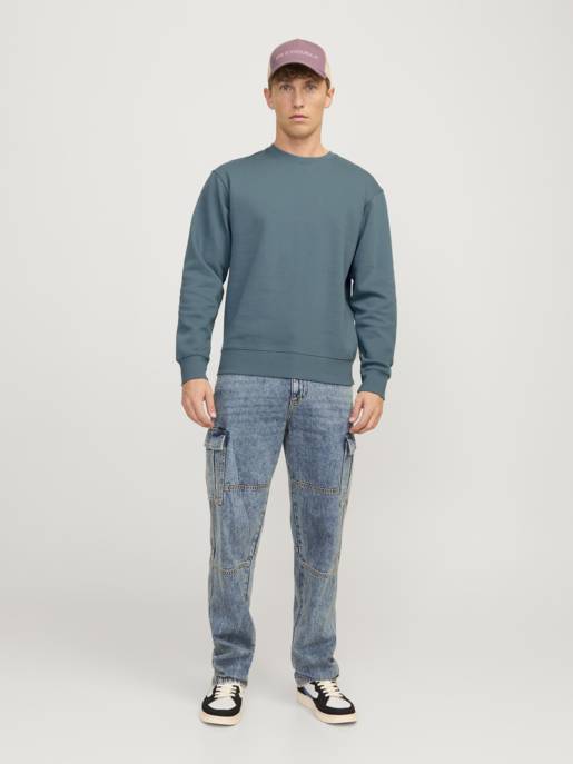 JACK&JONES JJESTAR BASIC SWEAT CREW NECK NOOS
