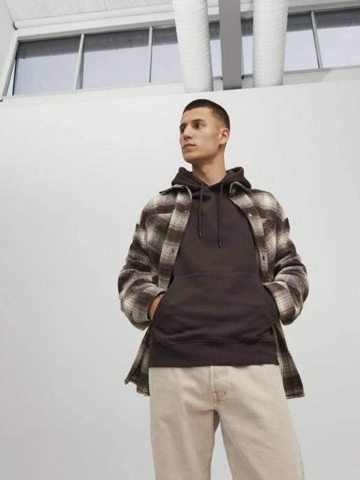 JACK&JONES JJESTAR BASIC SWEAT HOOD NOOS