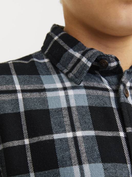 JACK&JONES JJJOSHUA FALL FLANNEL SHIRT LS JNR