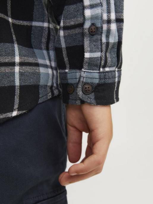 JACK&JONES JJJOSHUA FALL FLANNEL SHIRT LS JNR